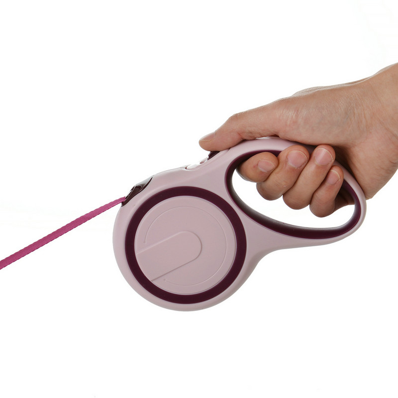 3M 5M Lesă retractabilă pentru câini Lesă durabilă din nailon pentru câini, pisici, extensibil automat, mers, alergare, lesă pentru animale de companie, frânghie, produse pentru animale de companie