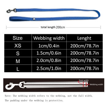 Truelove Soft Pet Leash Reflective Nylon Mesh Padded Puppy Large Dog or Cat Training Walking 11 Color 200cm TLL2112 Dropshipping