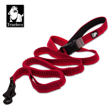 Truelove Dog Running Bungee Leash Hand-hold Waistworn Ρυθμιζόμενο νάιλον ελαστικό ανασυρόμενο λουρί σκύλου για τρέξιμο τζόκινγκ περπάτημα