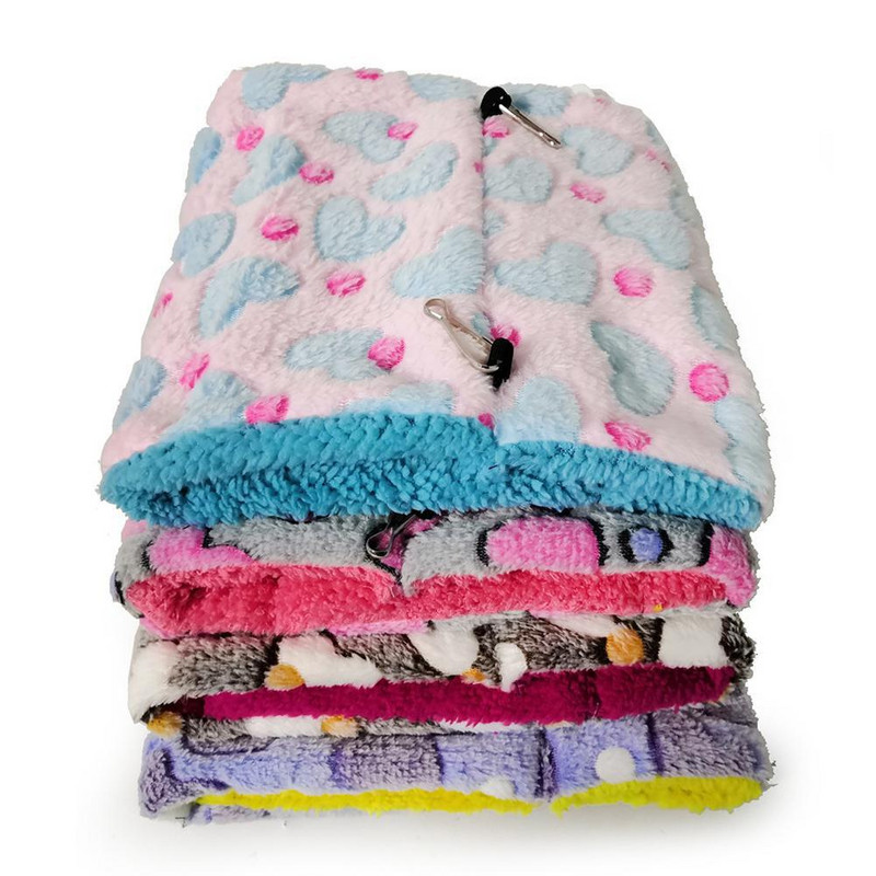 Lõuendist papagoi võrkkiik, soe ja paks kolmnurkne ripppesa lemmikloomale