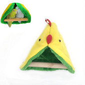 Cald, moale, pluș, papagal, hamac, pat agățat, triunghi, cuib de păsări, cușcă pentru animale de companie, casă cușcă pentru animale mici, accesorii pentru cușcă