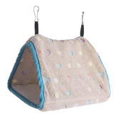 Pehme plüüsist lemmikloomapapagoi papagoi viirpapagoi soe võrkkiik puur, soe pesa narivoodi pesad rippuva koopa talvepesa