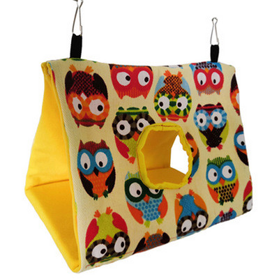 Soe Vogelnest Huis Papegaai Opknoping Hangmat Fluwelen Schuur Hut Vink Cave Kooi Pluche Vogels Hideaway Slapen Bed Ahvena kiik