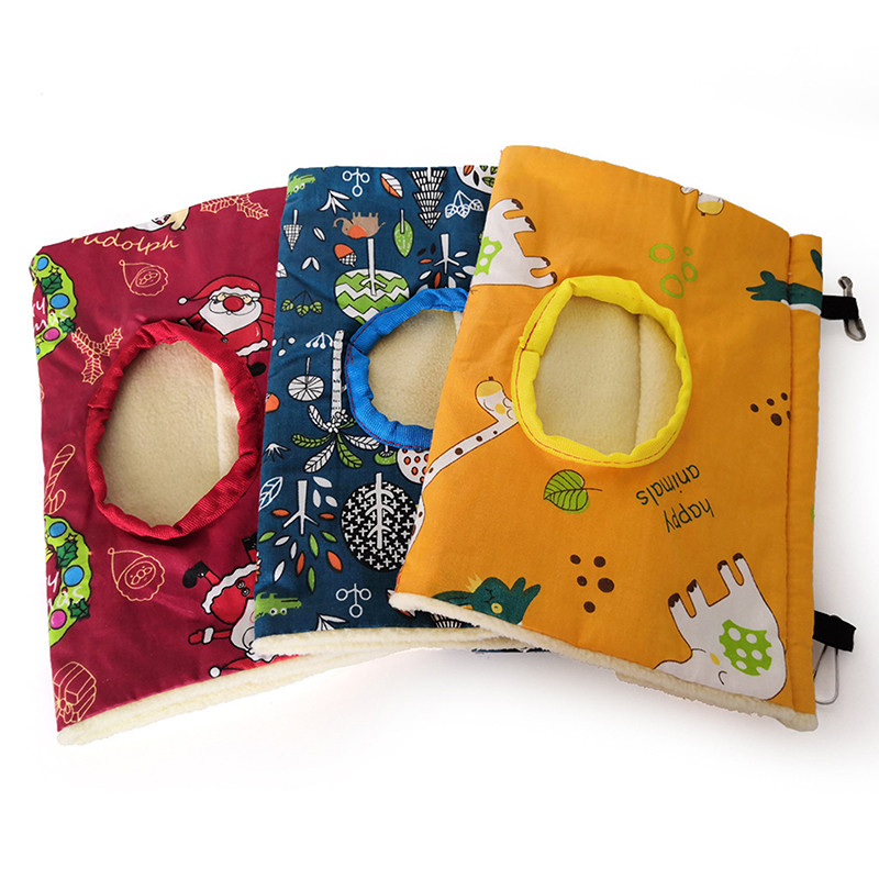 Soe Vogelnest Huis Papegaai Opknoping Hangmat Fluwelen Schuur Hut Vink Cave Kooi Pluche Vogels Hideaway Slapen Bed Ahvena kiik