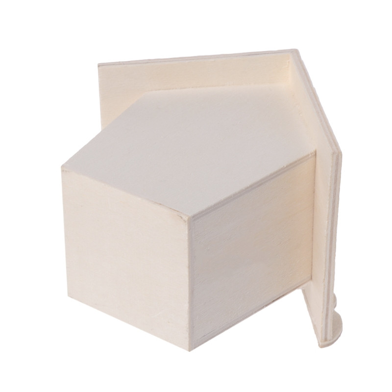 1 buc Cuib de pasăre Casă din lemn natural în formă rotundă de perete pentru cuib pentru animale de companie