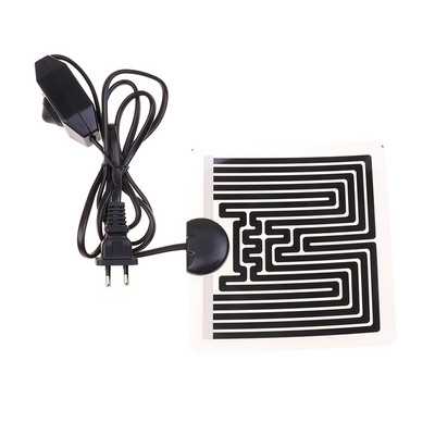 Rāpuļu mājdzīvnieku sildīšanas paliktnis ar temperatūras regulēšanas kontrolieri, kas paredzēts Reptile Vivarium Vivarium