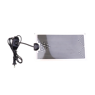 Rāpuļu mājdzīvnieku sildīšanas paliktnis ar temperatūras regulēšanas kontrolieri, kas paredzēts Reptile Vivarium Vivarium