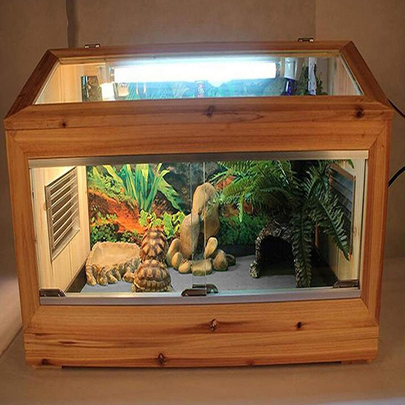 3 izmēru rāpuļu paklājs, terārija pakaišu pamatne, rāpuļu būra paklāja tvertnes piederumi bārdainajam pūķa ķirzakas bruņurupucim