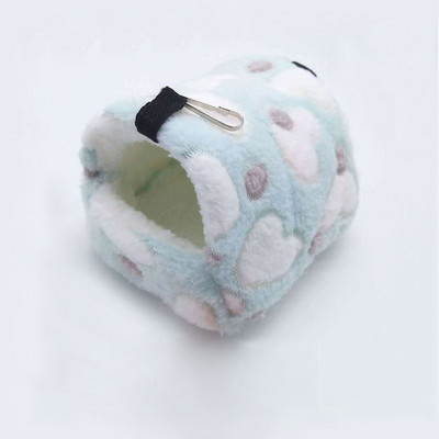 Patul de iarnă cald pentru hamsteri hamac agățat cuib acasă cușcă pentru animale mici lenjerie de pat pentru cobai veveriță care se joacă dormind