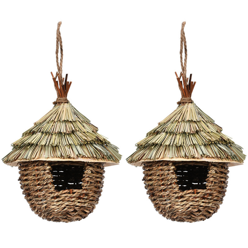 Cabană de păsări din Fibră Naturală Fibre Naturale Pentru Grădină