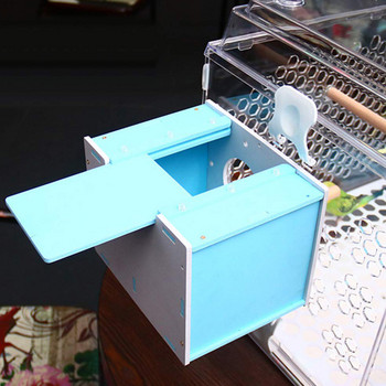 Кутия за размножаване на птици Кутия за инкубатор за птици Кутия за гнездене Кутия за инкубация на домашни любимци Консумативи за къщи с пръчки за станции и винтове