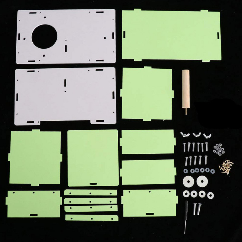 Lemmiklindude aretuskast lindude inkubaatorkast pesakast lemmikloomade inkubatsioonimaja tarvikud koos jaamapulkade ja kruvidega