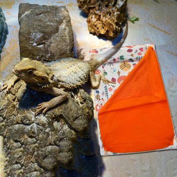 Σετ υπνόσακου Reptile Bearded Dragon Warm Bed Lizards Sleeping Bag Αδιάβροχη κουβέρτα ύπνου ερπετών για μικρό χάμστερ