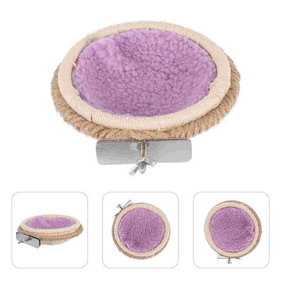 Casă pentru păsări Cușcă frânghie țesătă Călăuță pentru cuibarit Papagal Adăpost în aer liber Eclozionare Iubire Porumbel Boluri din lemn Suport păsări Lacrimă naturală