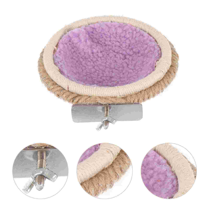 Casă pentru păsări Cușcă frânghie țesătă Călăuță pentru cuibarit Papagal Adăpost în aer liber Eclozionare Iubire Porumbel Boluri din lemn Suport păsări Lacrimă naturală