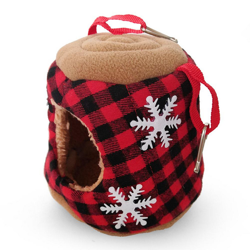 Linnupesa soe ja talvine soe magamine puuvillane pesa jõululinnupeenar Uus papagoi pesa merisea hamstri jaoks