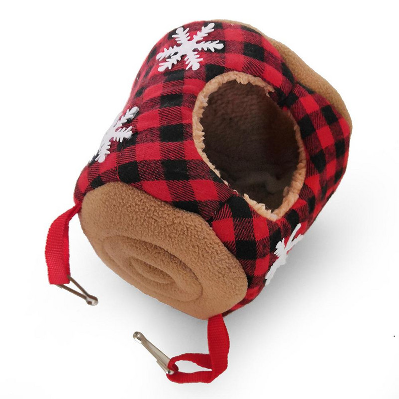 Linnupesa soe ja talvine soe magamine puuvillane pesa jõululinnupeenar Uus papagoi pesa merisea hamstri jaoks