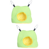 Hamac Pasăre Cușcă pentru pat agățat Hamster de pluș Papagal Iarnă Peșteră de dormit cald Pisică Chincilla Arici Pisicuță Casa Guineea