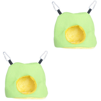 Hamac Pasăre Cușcă pentru pat agățat Hamster de pluș Papagal Iarnă Peșteră de dormit cald Pisică Chincilla Arici Pisicuță Casa Guineea