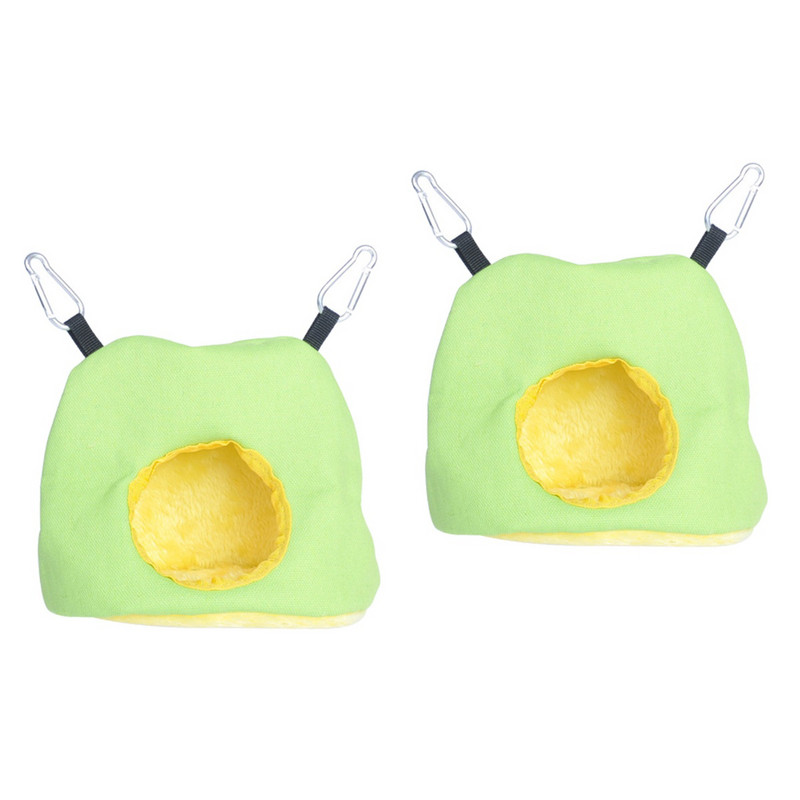 Hamac Pasăre Cușcă pentru pat agățat Hamster de pluș Papagal Iarnă Peșteră de dormit cald Pisică Chincilla Arici Pisicuță Casa Guineea