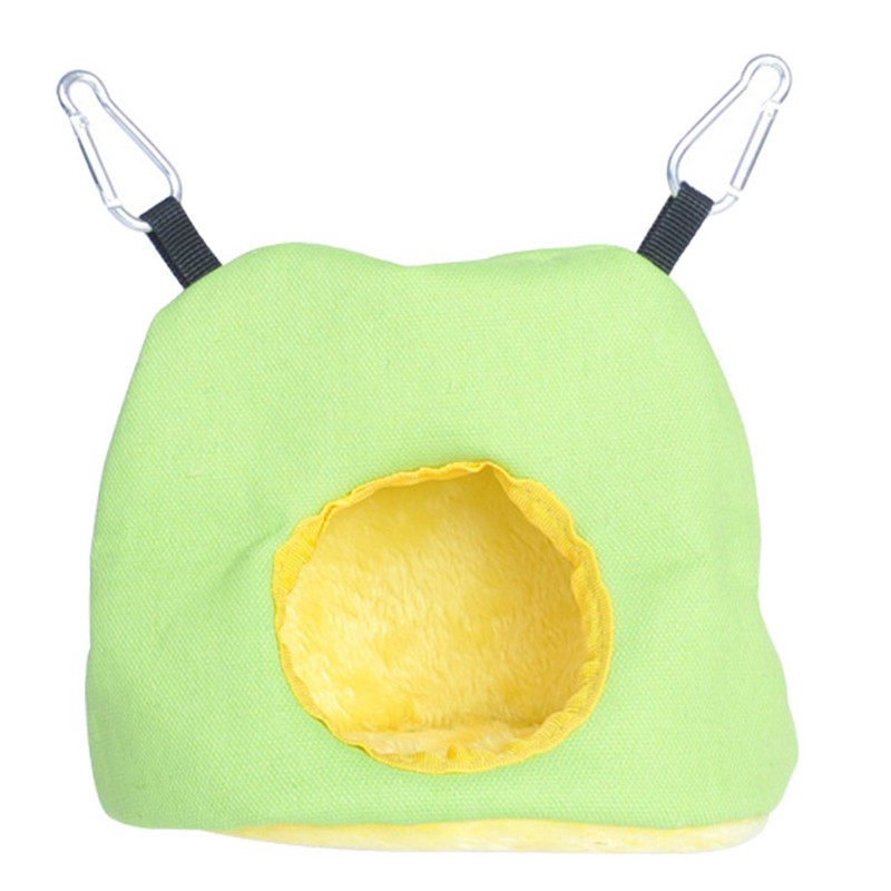 Hamac Pasăre Cușcă pentru pat agățat Hamster de pluș Papagal Iarnă Peșteră de dormit cald Pisică Chincilla Arici Pisicuță Casa Guineea