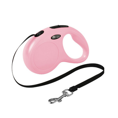 Moodne lemmikloomarihm keskmistele koertele Vastupidav nailonist sissetõmmatav köis Väikese koera jalutusrihm Automaatne pikendatav koerarihm 3 meetrit