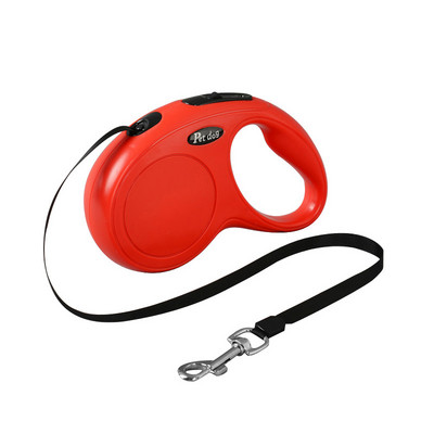 Moodne lemmikloomarihm keskmistele koertele Vastupidav nailonist sissetõmmatav köis Väikese koera jalutusrihm Automaatne pikendatav koerarihm 3 meetrit