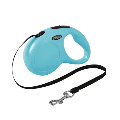 Moodne lemmikloomarihm keskmistele koertele Vastupidav nailonist sissetõmmatav köis Väikese koera jalutusrihm Automaatne pikendatav koerarihm 3 meetrit