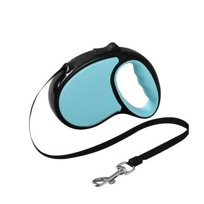 Moodne lemmikloomarihm keskmistele koertele Vastupidav nailonist sissetõmmatav köis Väikese koera jalutusrihm Automaatne pikendatav koerarihm 3 meetrit