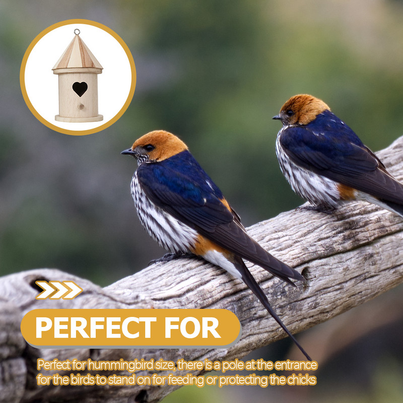 Lindude toitjamaja Puidust puidust torukast aedlinnud lemmikloomad linnumajad isetegemisel rippuvad vindid söötmine pesitsemine sinilind õues kodukaunistus