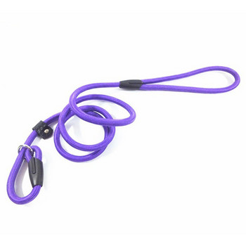 Λουρί εκπαίδευσης σκύλων Slip Pet Dog Nylon Rope Lead Strap Ρυθμιζόμενο κολάρο έλξης για S\\M\\L\\XL