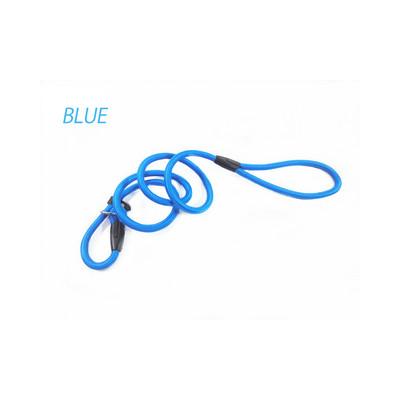 Λουρί εκπαίδευσης σκύλων Slip Pet Dog Nylon Rope Lead Strap Ρυθμιζόμενο κολάρο έλξης για S\M\L\XL