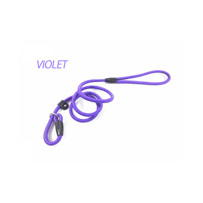 Λουρί εκπαίδευσης σκύλων Slip Pet Dog Nylon Rope Lead Strap Ρυθμιζόμενο κολάρο έλξης για S\M\L\XL
