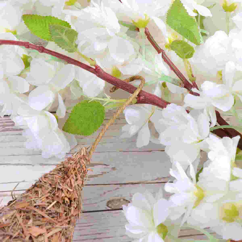 Case de cuib de păsări Păsări agățate de paie în exterior Rechizite pentru păsări colibri țesute manual Biban țesut în aer liber Căsuțe de păsări pentru papagali