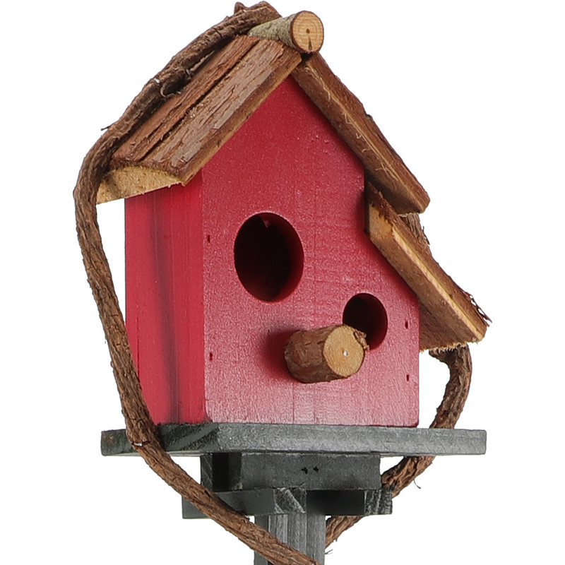 Kućica za vrtne kočiće za ptice za ukrasne kočiće Drvene kućice za ptice Kućice za ptice Dekorativni znak Dobrodošli Vanjsko dvorište Na otvorenom Vintage