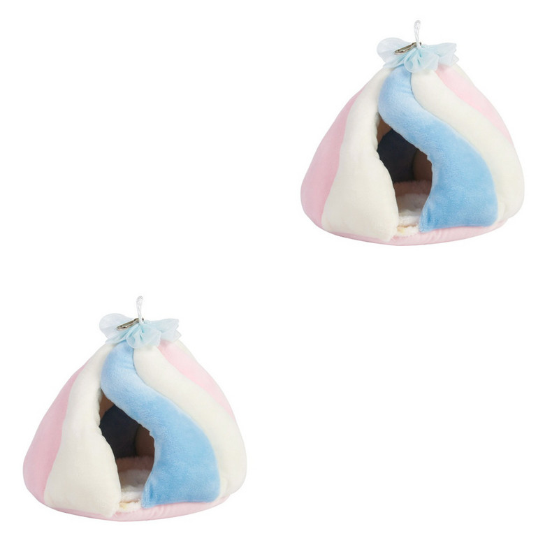 Kavez za ležaljke Hrčak Gvineja Kućni ljubimac Činčila Viseća kućica Stanište za životinje Dječji krevetić Pribor od maboganija Kolibe Životinje za spavanje