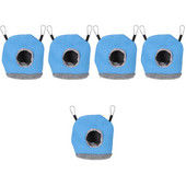 5 buc. Cuiburi de papagal suspendate Casă de papagal din bumbac Accesoriu decorativ pentru casa de păsări