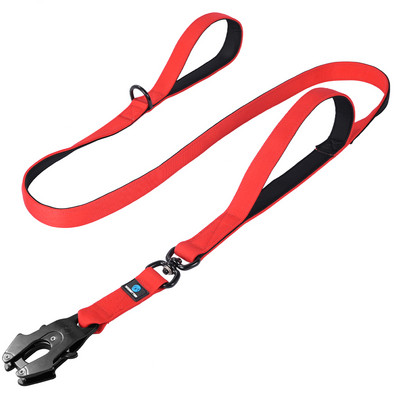 Guler tactic pentru câini, militar, reglabil, pentru antrenament durabil, nailon, cataramă metalică, lesă pentru animale de companie, set de lesă mare pentru câini, accesoriu pentru câini