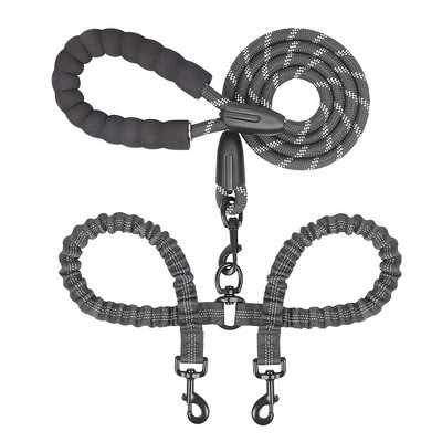 WALK 2 Two DOGS Leash Coupler Διπλό Twin Lead Λουριά Walking Dog