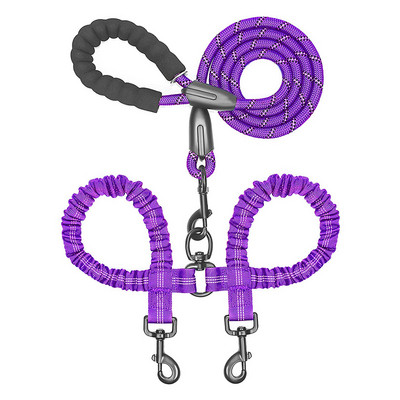 WALK 2 Two DOGS Leash Coupler Διπλό Twin Lead Λουριά Walking Dog