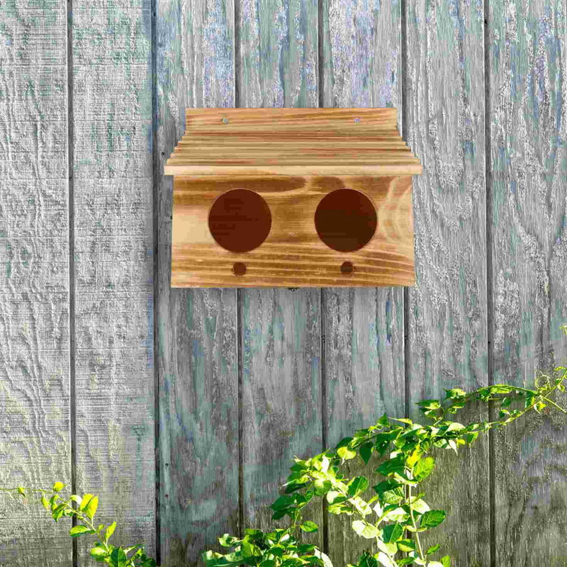 Cutie păsări de casă cuibărit reproducere cutii de calopsite din lemn pentru hamster rândunică rață vrabie pasăre albastră peruș bufniță bricolaj papagal cușcă