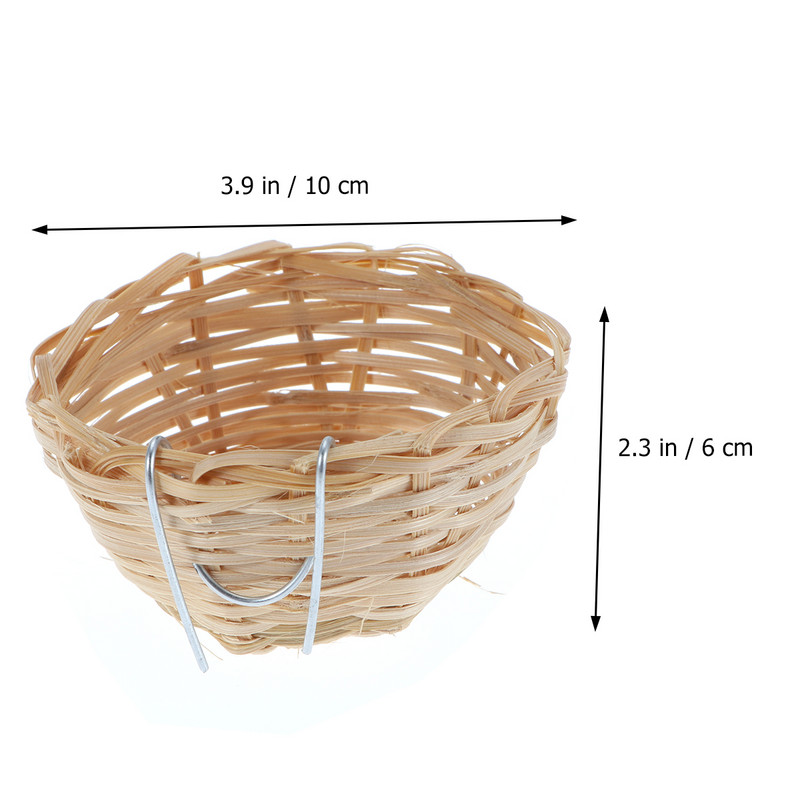 Cușcă pentru păsări Casă Păsări Cuști pentru cinteze Perișoare de bambus Accesorii pentru canare Papagal