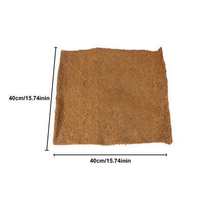 Covor din fibră de cocos pentru broaște țestoase dragon cu barbă Covor de reptile Covoraș din fibră de cocos pentru șopârlă Covoraș de pat șarpe Covoraș de iepure iepuraș