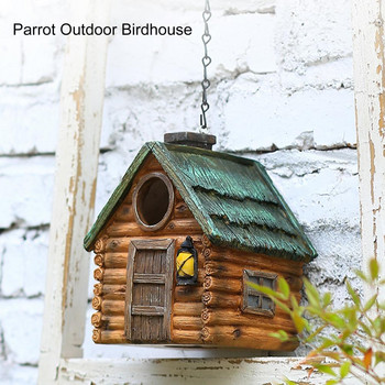 Bird Garden Nest Αξιόπιστη πολλαπλών χρήσεων Μεγάλη λεπτομέρεια αντιανεμικό χειμερινό κλουβί κολιμπρί για Garden Bird House Bird House