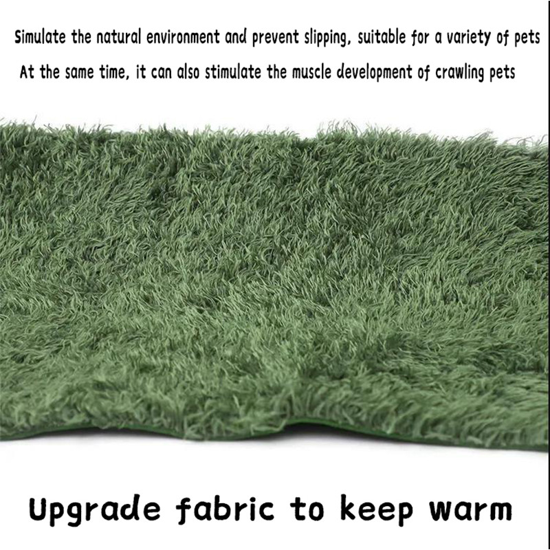 HiCoDo Material de pernă pentru broaște cu coarne Material pentru reptile Amenajări peisagistice Covor de mușchi Broasca testoasă pentru animale de companie Noroi hidratant din pădure tropicală