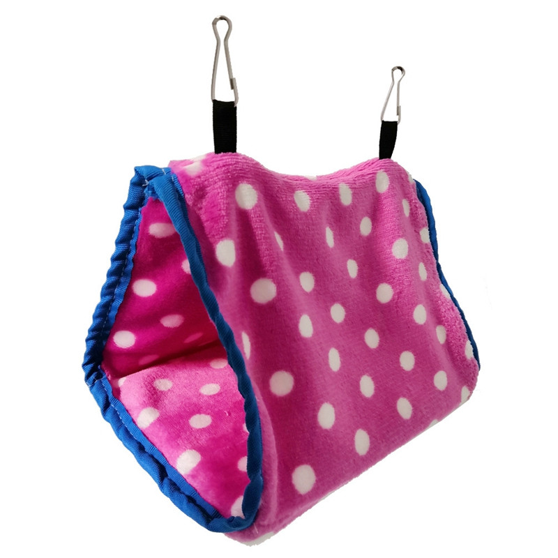 Putnu būris šūpuļtīkls Mini māja mājdzīvnieku papagaiļa ligzda Budgie siltā ziemas papagailis kokvilnas ligzda būra būda telts gulta piekārta ala Mājdzīvnieku produkti