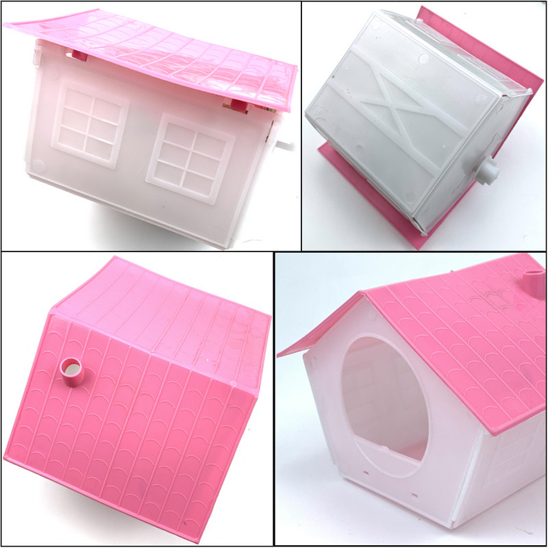 PetCloud Διακόσμηση κλουβιού πουλιών Πλαστική Φωλιά Πουλιών Παπαγάλος Κλουβί Κουτί Πουλιά Σπιτάκι Παπαγάλου Κρεβατοκάμαρας Διακοσμητικά Προμήθειες για Πορότες