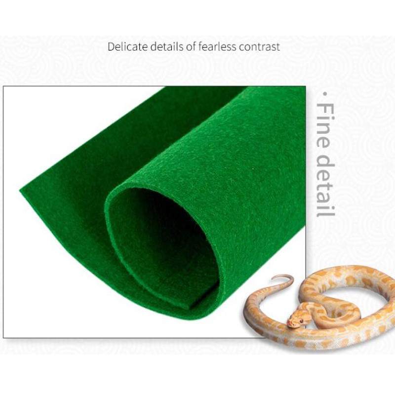 80x40cm Rāpuļi Paklāju Laineris Čūskas Ķirzakas Terārijs Liels Mīksts Būris Grīda Zaļa materiāla mitrinošs apakšējais paliktnis