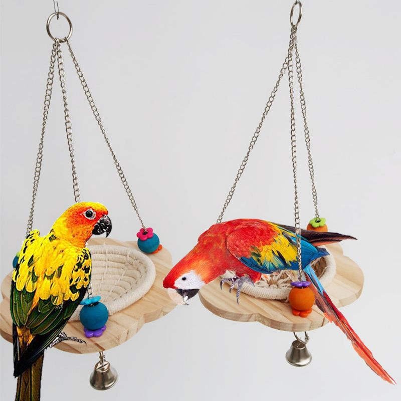 Frânghie de cânepă Cuibul de reproducere a păsărilor Casă agățată Cușcă pentru papagali Pat pentru incubație Cutii pentru cuiburi de păsări țesătură manuală Decor pentru grădină de acasă