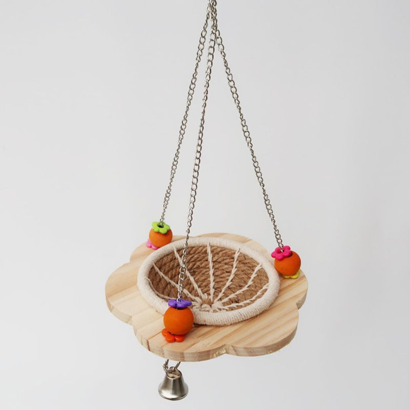 Frânghie de cânepă Cuibul de reproducere a păsărilor Casă agățată Cușcă pentru papagali Pat pentru incubație Cutii pentru cuiburi de păsări țesătură manuală Decor pentru grădină de acasă